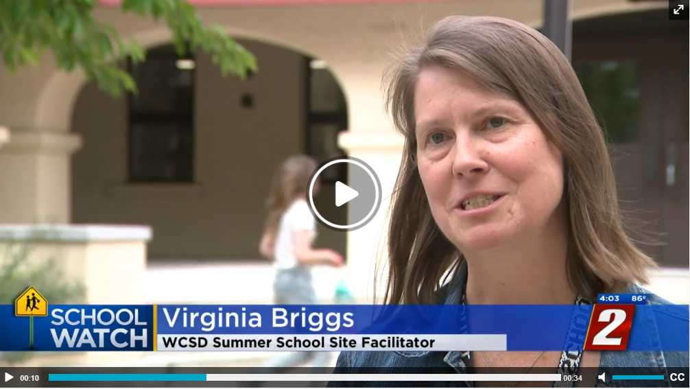 Virginia Briggs, Mount Rose Summer School Site Facilitator